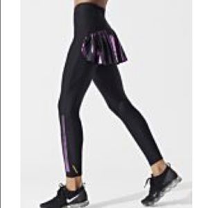 Sapopa Carbon 38 Katie pleated metallic leggings